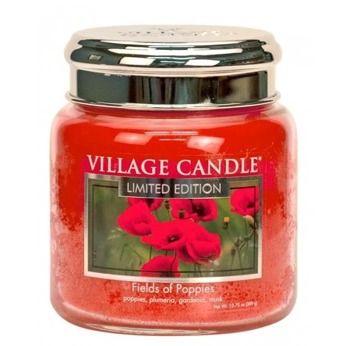 VILLAGE CANDLE / Sviečka Village Candle - Fields of Poppies 389g