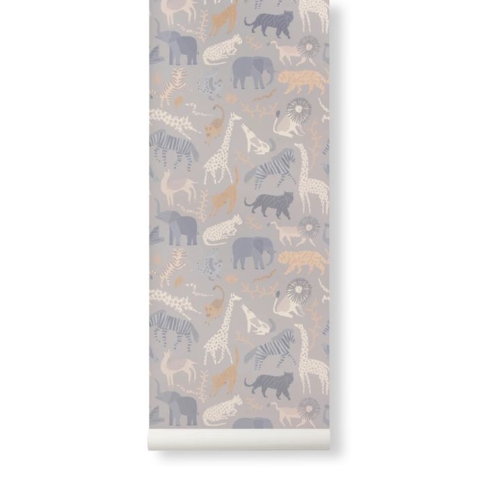 ferm LIVING / Tapeta Safari 10 m