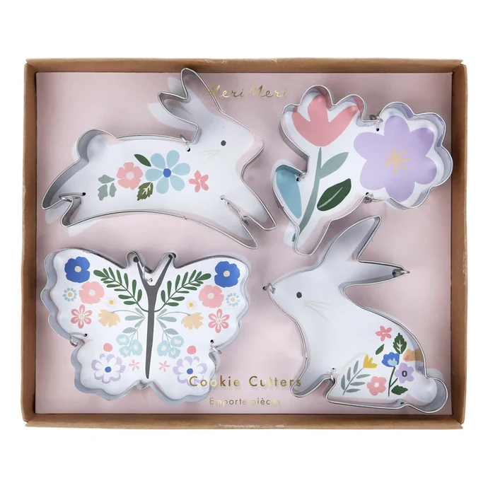 Meri Meri / Kovová vykrajovátka Easter – set 4 ks