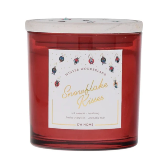 dw HOME / Vonná svíčka ve skle Snowflake Kisses 374 g
