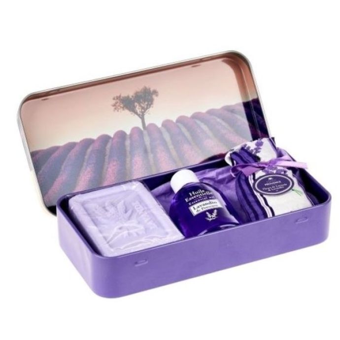 ESPRIT PROVENCE / Dárková sada mýdla a esenciálního oleje Levandule