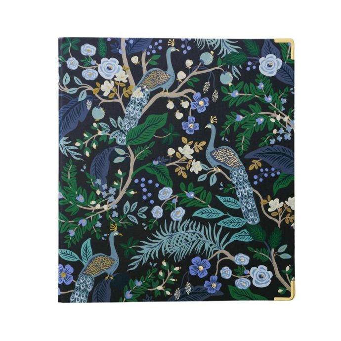 Rifle Paper Co. / Krúžkový zakladač na dokumenty Peacock