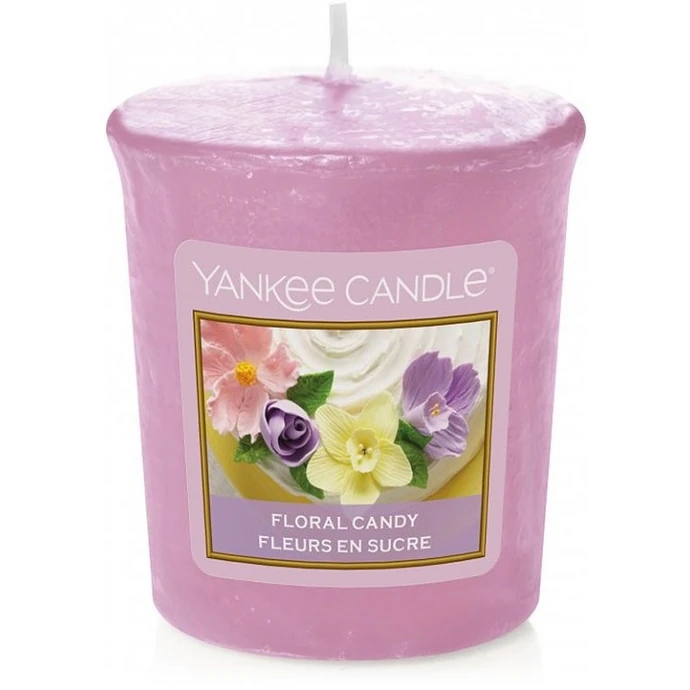 Yankee Candle / Votívna sviečka Yankee Candle - Floral Candy