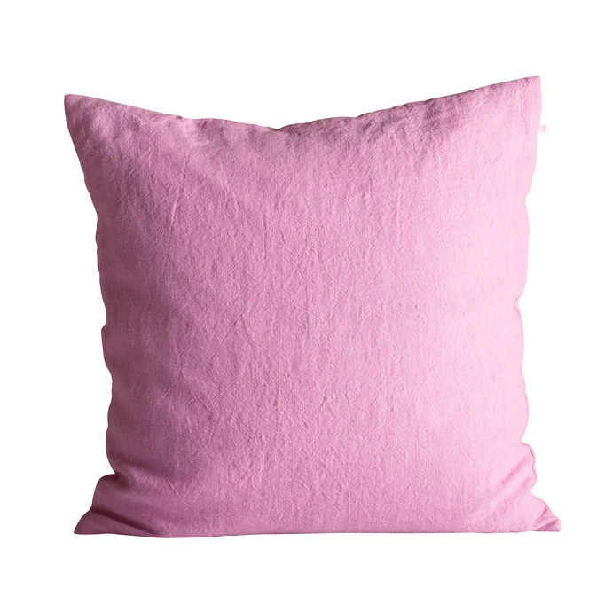 Tine K Home / Ľanová obliečka na vankúš Pink 50x50cm