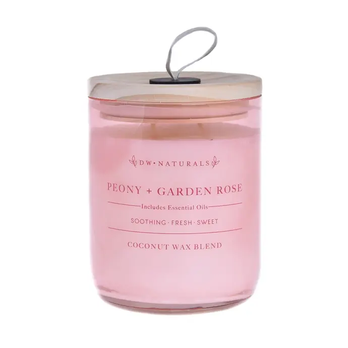 dw HOME / Vonná svíčka ve skle Peony Garden Rose 500g