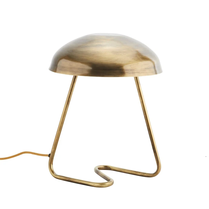 MADAM STOLTZ / Kovová stolná lampa Antique Brass