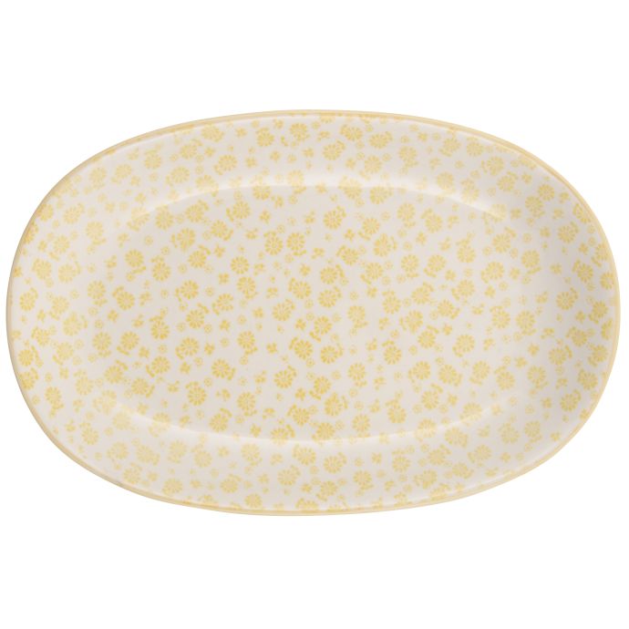 IB LAURSEN / Oválný talířek Ida yellow 24 cm
