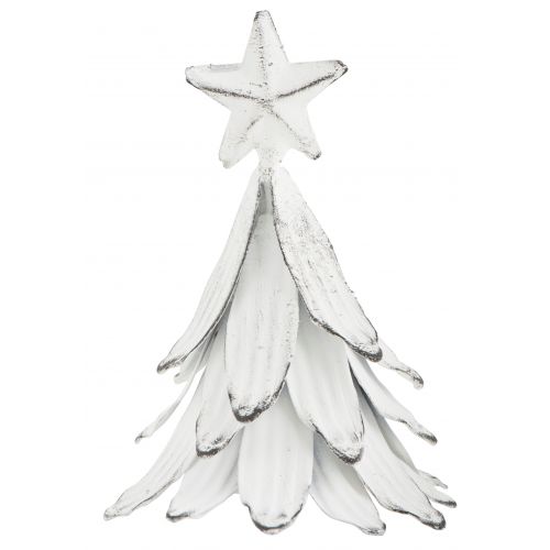 IB LAURSEN / Biely dekoratívny stromček 13cm