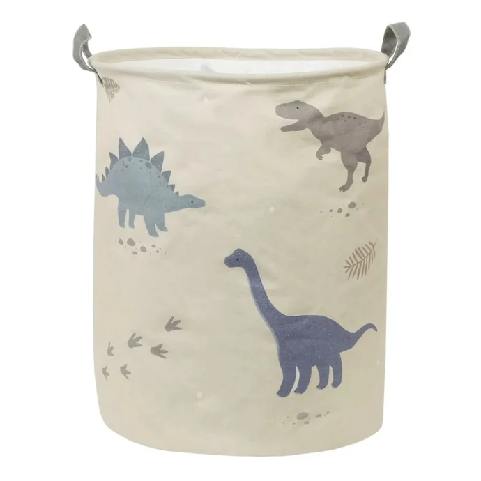 A Little Lovely Company / Úložný textilný kôš Dinosaurus 50 cm