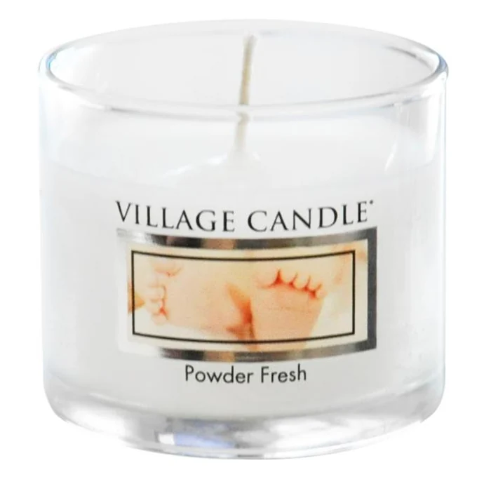 VILLAGE CANDLE / Mini svíčka Village Candle - Powder Fresh