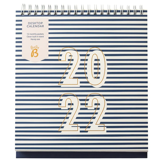 Busy B / Stolový kalendár Navy 2022