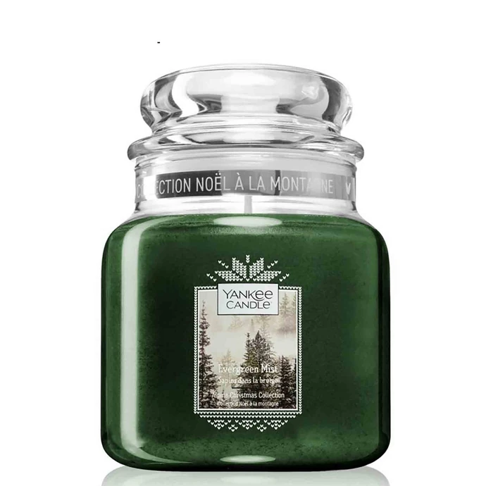 Yankee Candle / Sviečka Yankee Candle 411g - Evergreen Mist