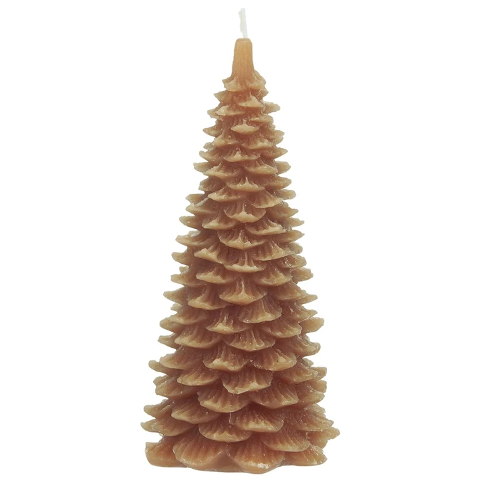 IB LAURSEN / Vánoční svíčka Christmas Tree Orange 20 cm