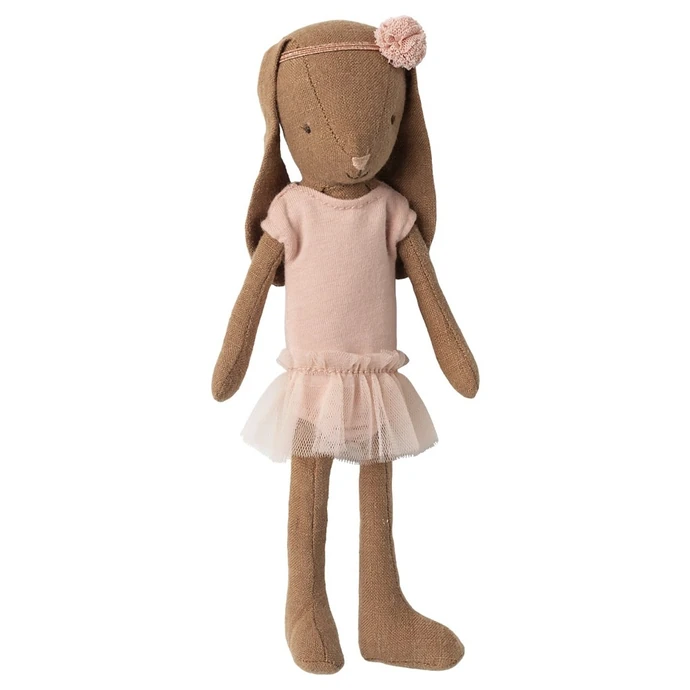Maileg / Králíček Chocolate Brown Ballet Rose Size 2