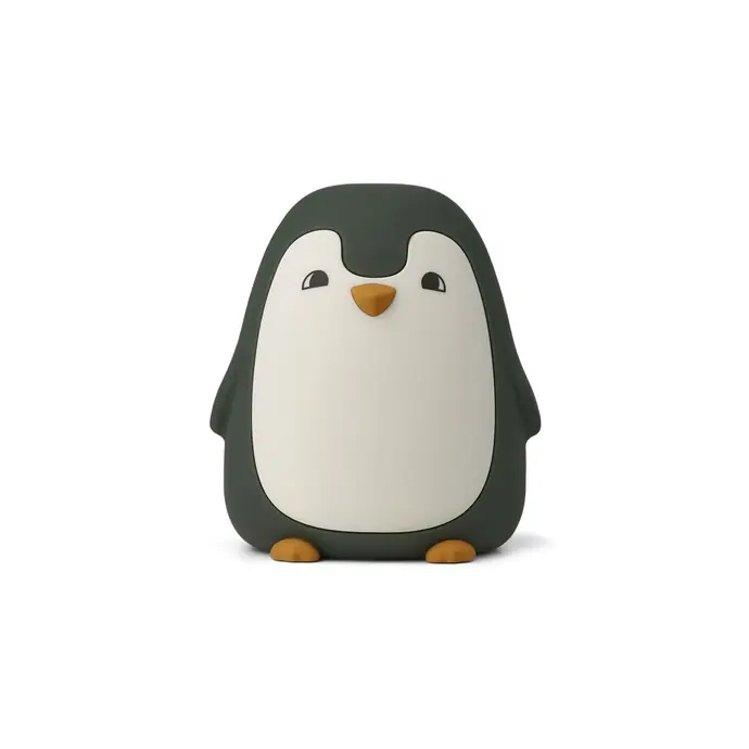 LIEWOOD / Dětská noční lampička Ditlev Penguin Hunter Green