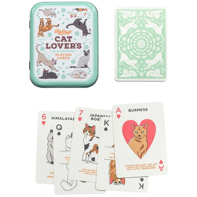 Ridley's Games Room / Kartová hra Cat Lover's Playing Cards