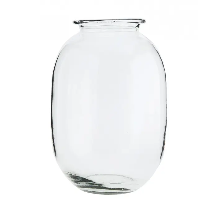 MADAM STOLTZ / Sklenená váza Clear 34 cm