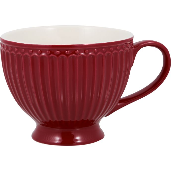 GREEN GATE / Hrnek Alice Claret Red 400 ml