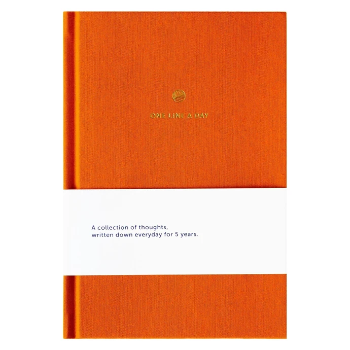 A-JOURNAL collection / Päťročný denník One Line a Day / Orange