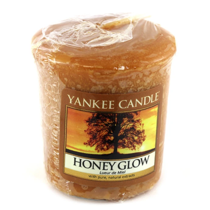Yankee Candle / Votívna sviečka Yankee Candle - Honey Glow