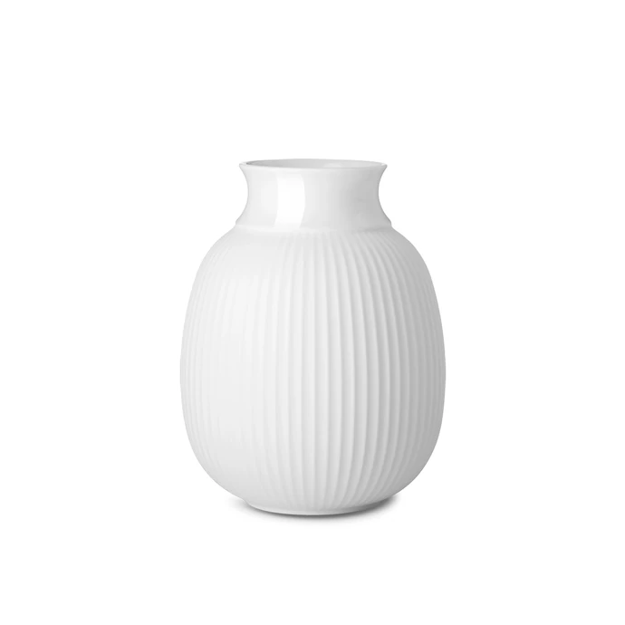 LYNGBY / Porcelánová váza Curve Vase 17,5 cm
