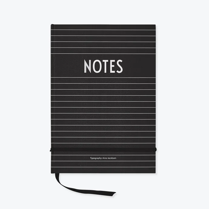 DESIGN LETTERS / Čierny zápisník Notes