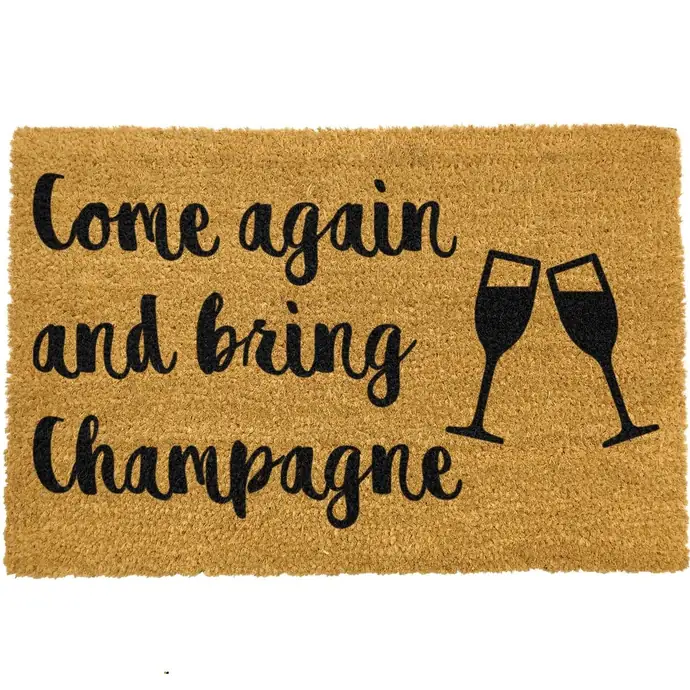 Artsy Doormats / Rohožka Bring Champagne