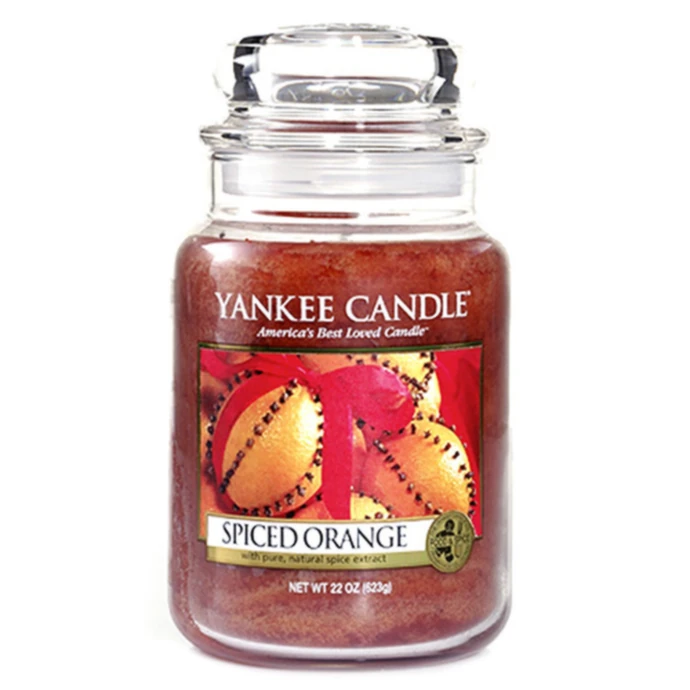 Yankee Candle / Svíčka Yankee Candle 623gr - Spiced Orange
