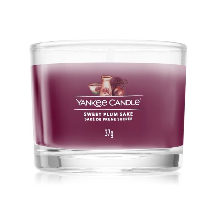 Yankee Candle / Votívna sviečka v skle Yankee Candle - Sweet Plum Sake