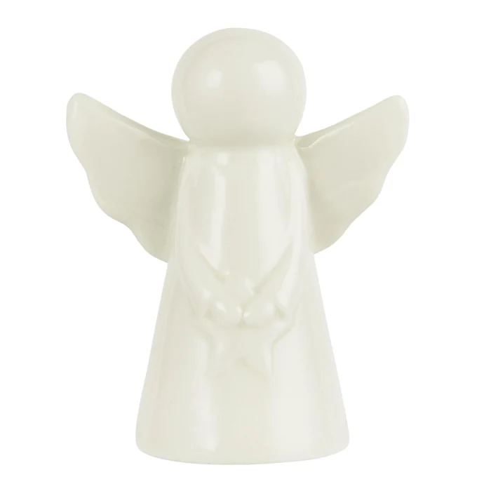 IB LAURSEN / Porcelánový anjel Angel Star 7 cm