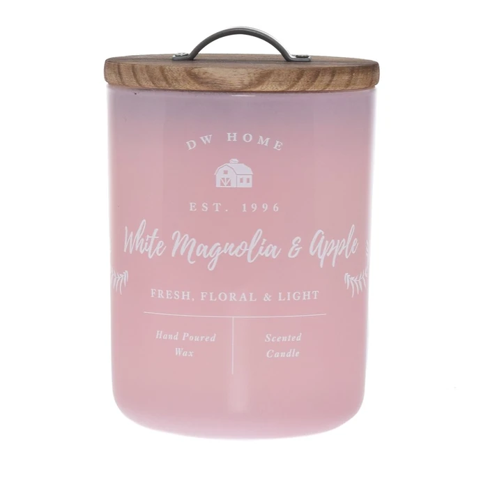 dw HOME / Vonná sviečka v skle White Magnolia & Apple 240 g