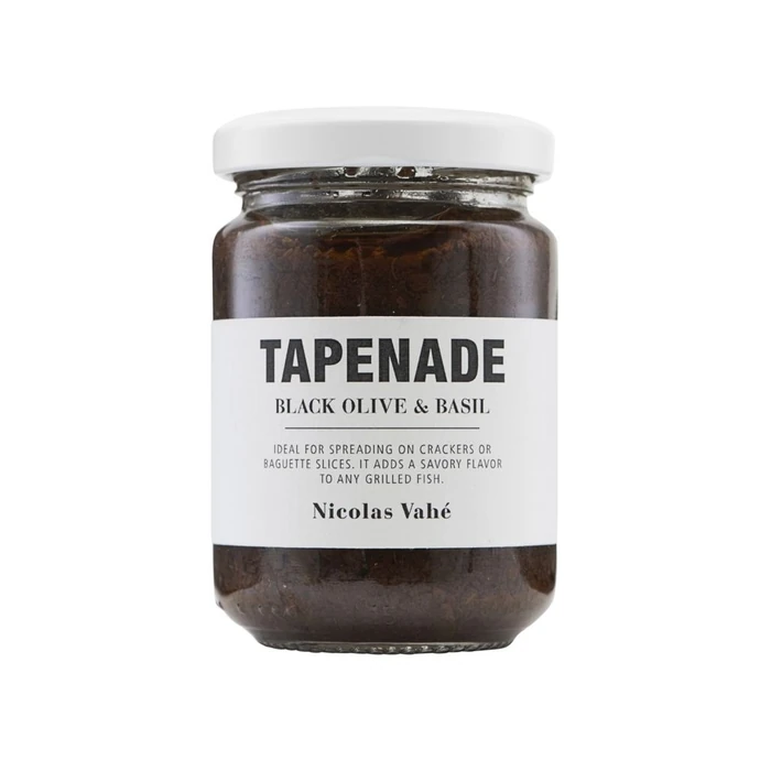 Nicolas Vahé / Tapenáda z čiernych olív s bazalkou 140 g