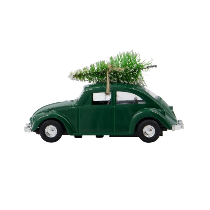 House Doctor / Vianočná dekorácia autíčko Mini Xmas Car Green