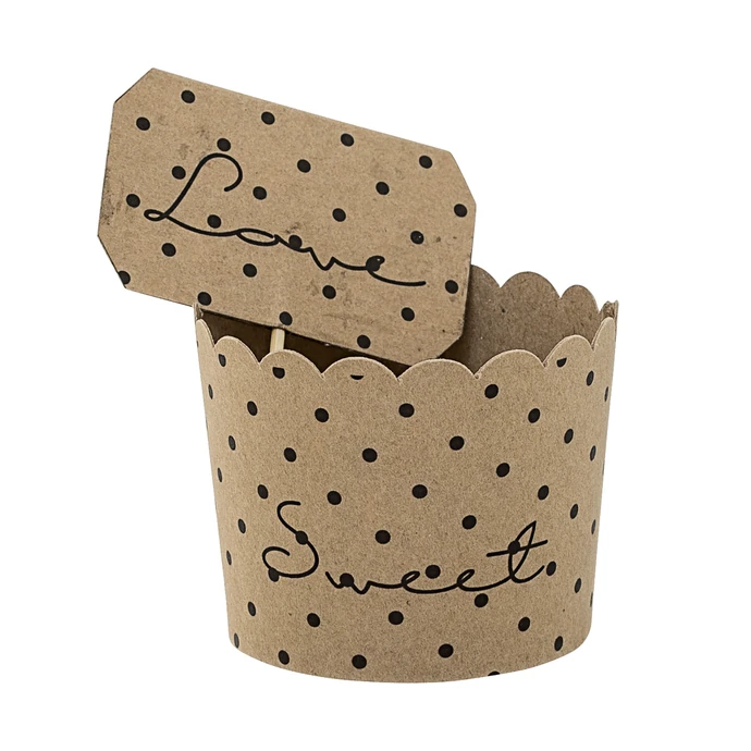 Bloomingville / Papierové košíčky na muffiny - 8 ks
