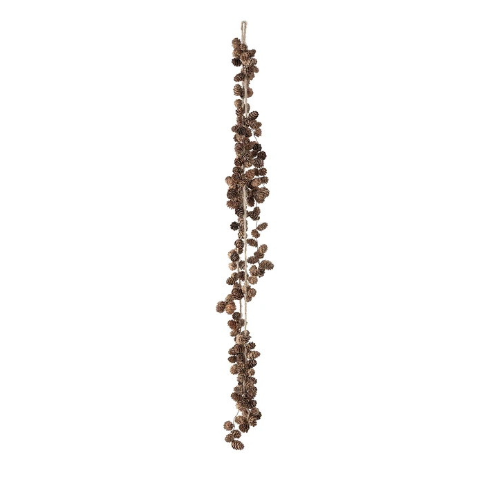 Bloomingville / Jutová girlanda so šiškami Pinecone 185 cm