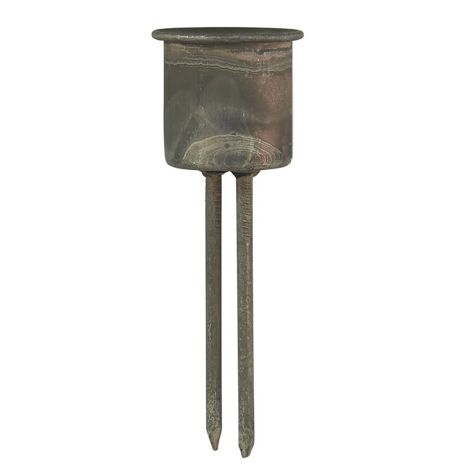 Ib Laursen / Zapichovací svícen na svíčku 2,2 cm Rustic Metal