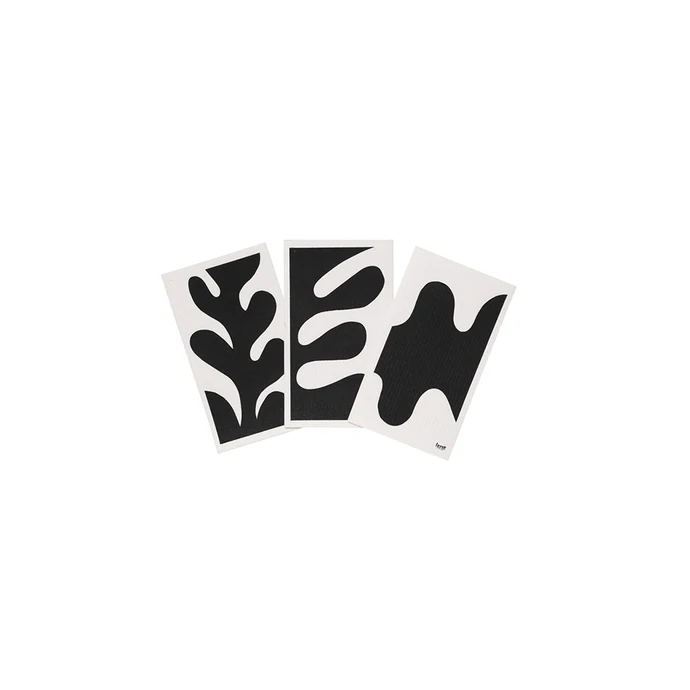 Ferm Living / Ekologicky šetrné utierky - Black