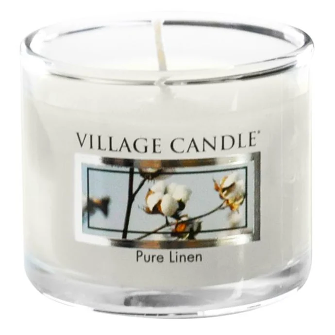 VILLAGE CANDLE / Mini sviečka Village Candle - Pure Linen