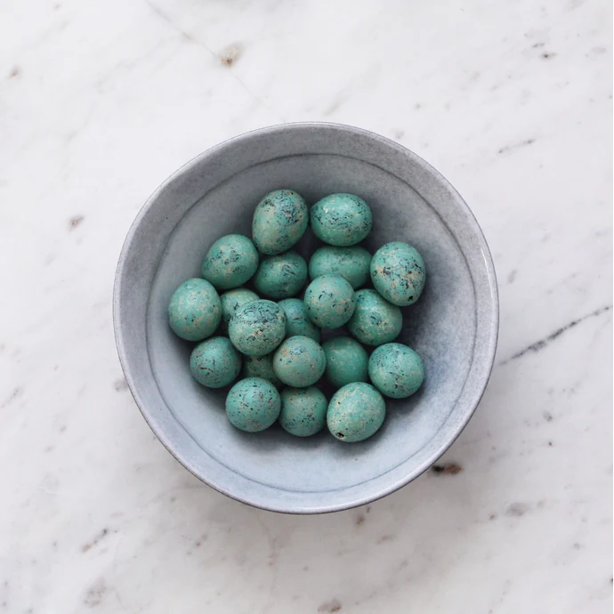Ib Laursen / Dekorativní křepelčí vajíčka Mint Green - 20 ks
