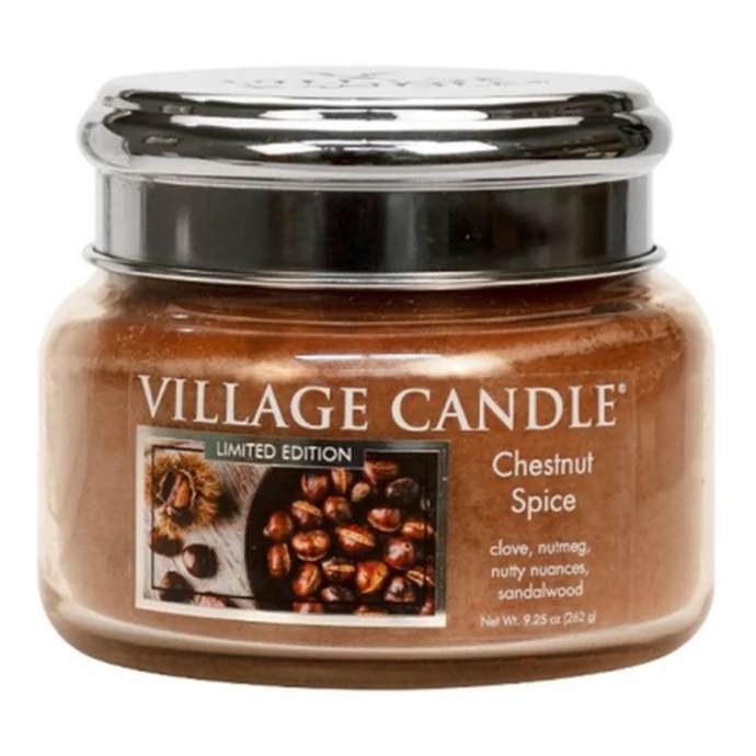 VILLAGE CANDLE / Sviečka Village Candle - Chestnut Spice 262g
