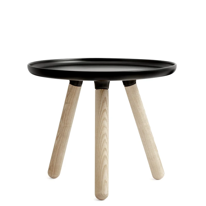 normann COPENHAGEN / Okrúhly stolík Black 50 cm