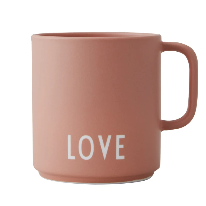 DESIGN LETTERS / Porcelánový hrneček s ouškem Love 300 ml