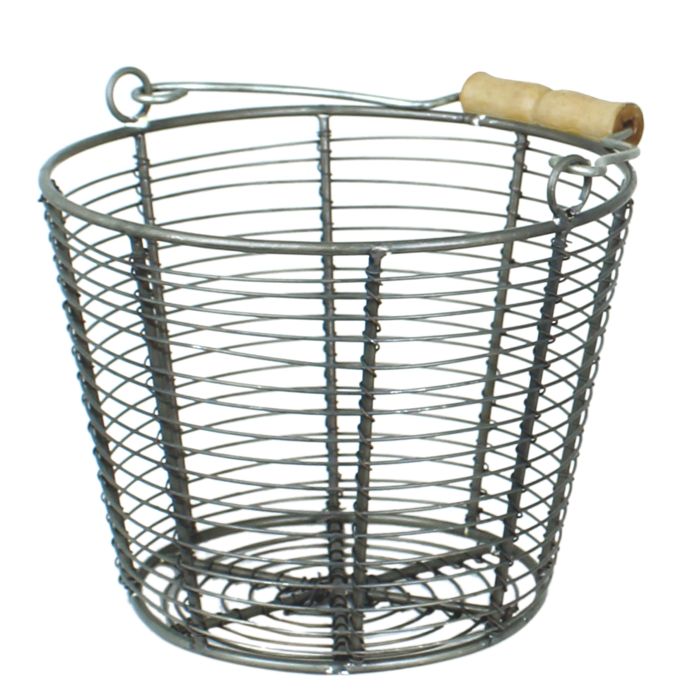 Strömshaga / Drátěný košík Coned Zink Small