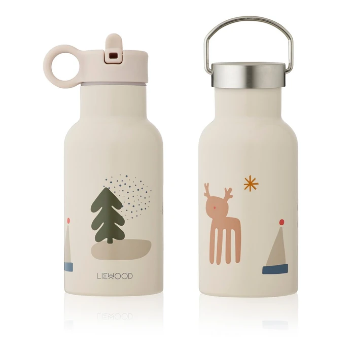 LIEWOOD / Detská fľaša z nerezovej ocele Anker Holiday mix 350 ml