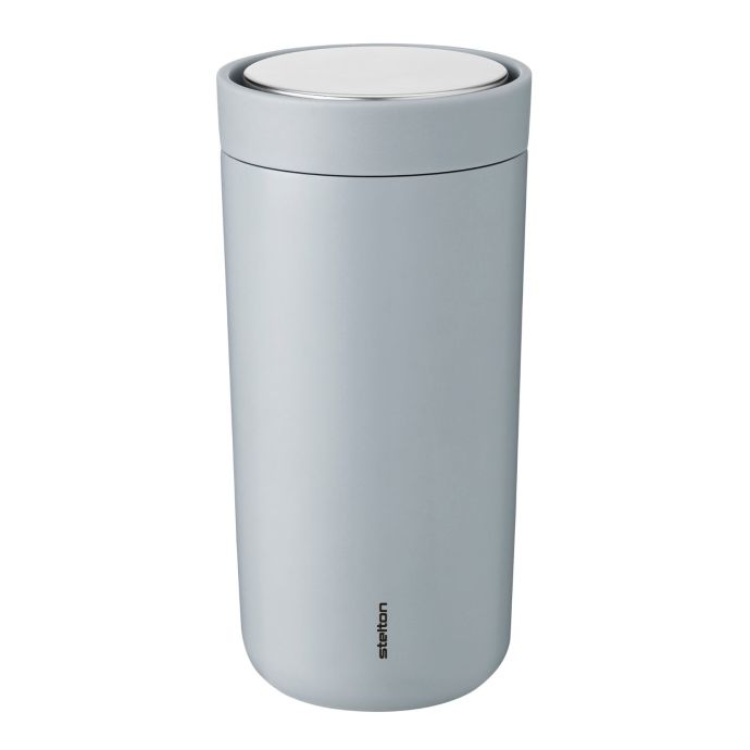 Stelton / Nerezový termohrnek To Go Click Soft Cloud 400 ml