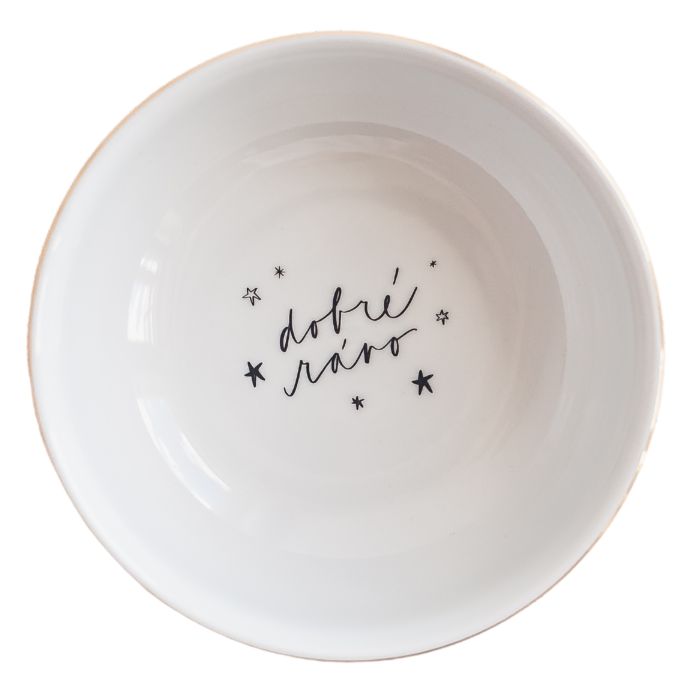 Bella Rose / Porcelánová miska Dobré ráno