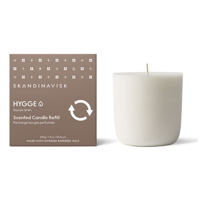 SKANDINAVISK / Náhradná náplň do sviečky HYGGE (útulno) - 200 g
