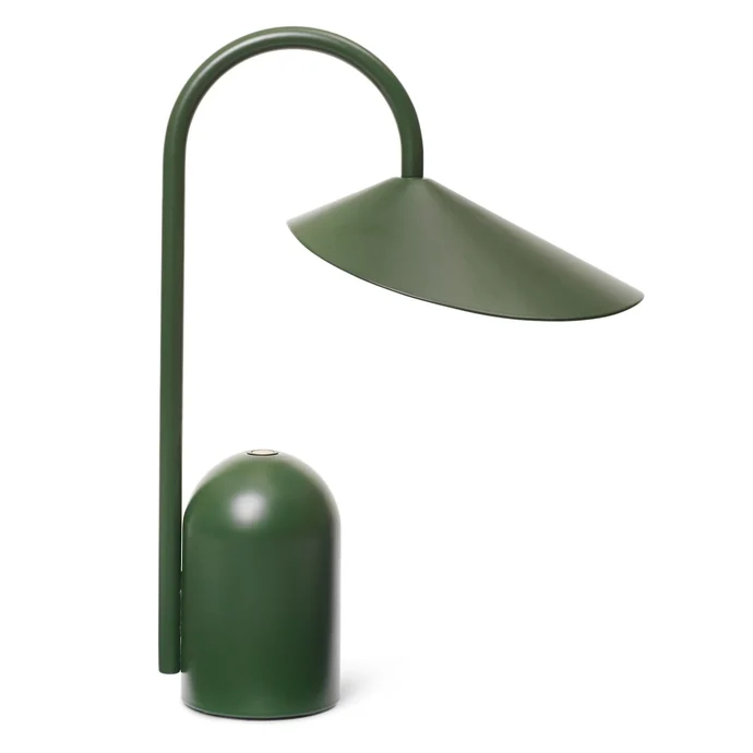 Ferm Living / Stmívatelná LED lampa Arum Grass Green