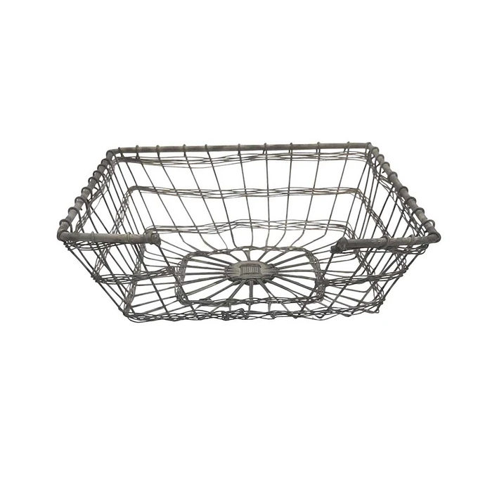 Krasilnikoff / Drôtený košík na obrúsky Napkin Basket Zinc