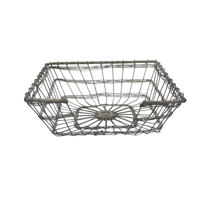 Krasilnikoff / Drátěný košík na ubrousky Napkin Basket Zinc